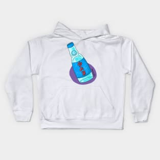 A bottle of Ramune Kids Hoodie